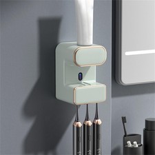 Automatic Toothpaste Dispenser, Wall Mounted Electric Toothpaste Dispenser wi...