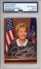 JUDGE JUDY SHEINDLIN SIGNED TV SHOW PICTURE PHOTO PSA DNA COA AUTOGRAPH