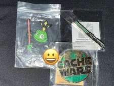Cache Wars Geocaching Coin Set