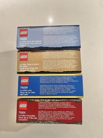 *SEALED* LEGO LEGENDS OF CHIMA: TRIBE PACK LOT OF 4 (70229, 70230, 70231, 70232)