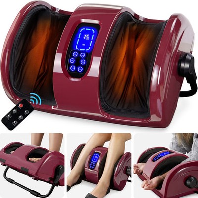 Best Choice Products Foot Massager Machine Therapeutic Reflexology Massager w/