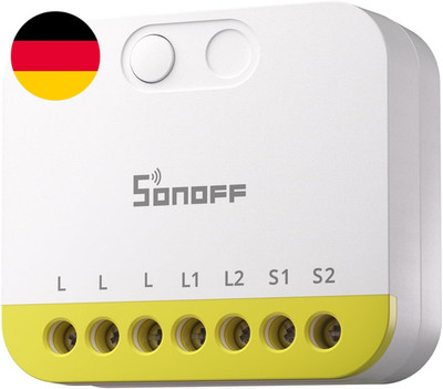 SONOFF MINI DUO-L Zigbee Smart Switch   No Neutral Wire, Zigbee 3.0, Dual Channe