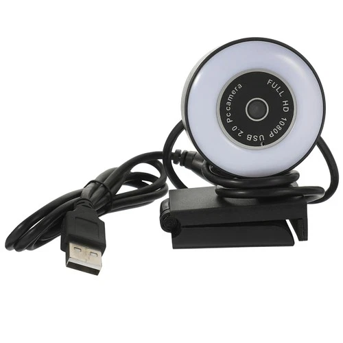 Webcam réglable de caméra Web 5MP avec microphone de réduction du bruit