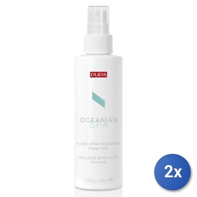 2x Pupa Milano Fluid Wellness Spray 001 Oceanian 200 ml