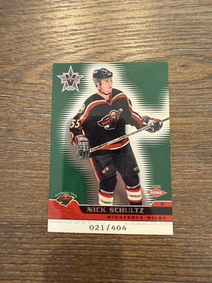 2001-02 Pacific Vanguard #117 Nick Schultz #/404