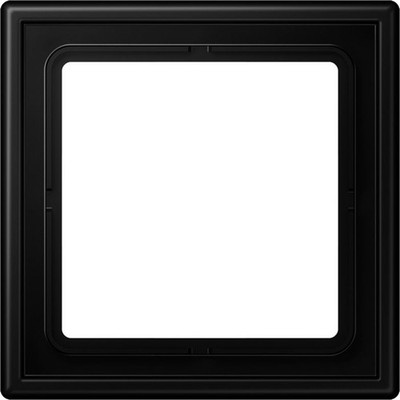 Jung LS981SWM Abdeckrahmen 1-fach Serie LS 990 graphitschwarz matt
