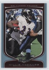 2009 Bowman Draft Picks Blue 78/199 Willis McGahee #43 0q3
