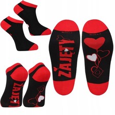 Herren Stop-Socken 43-45, Valentinstagsgeschenk, Baumwolle, Unpaar