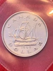 1949 Canadian Silver Dollar Coin $1