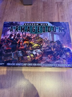 Warhammer 40k Armageddon Box (DE)   2 Armeen NEU im Gussrahmen + Regeln
