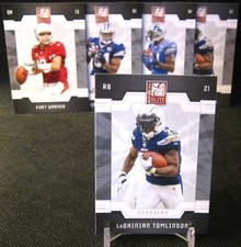 NFL Star Card Lot (22) Tomlinson Warner Hines Ward Donruss Elite Football Cards
