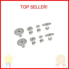 WHDZ Paintless Dent Repair Tool 8pcs Aluminum Glue Puller Tabs Paintless Dent Re