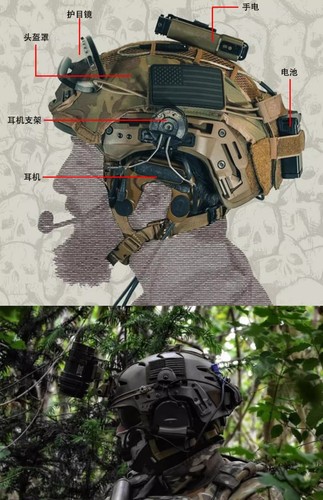 Wendy Tactical Helmets Military Enthusiasts Field Outdoor Shooting Helmet ABS - Picture 18 of 24