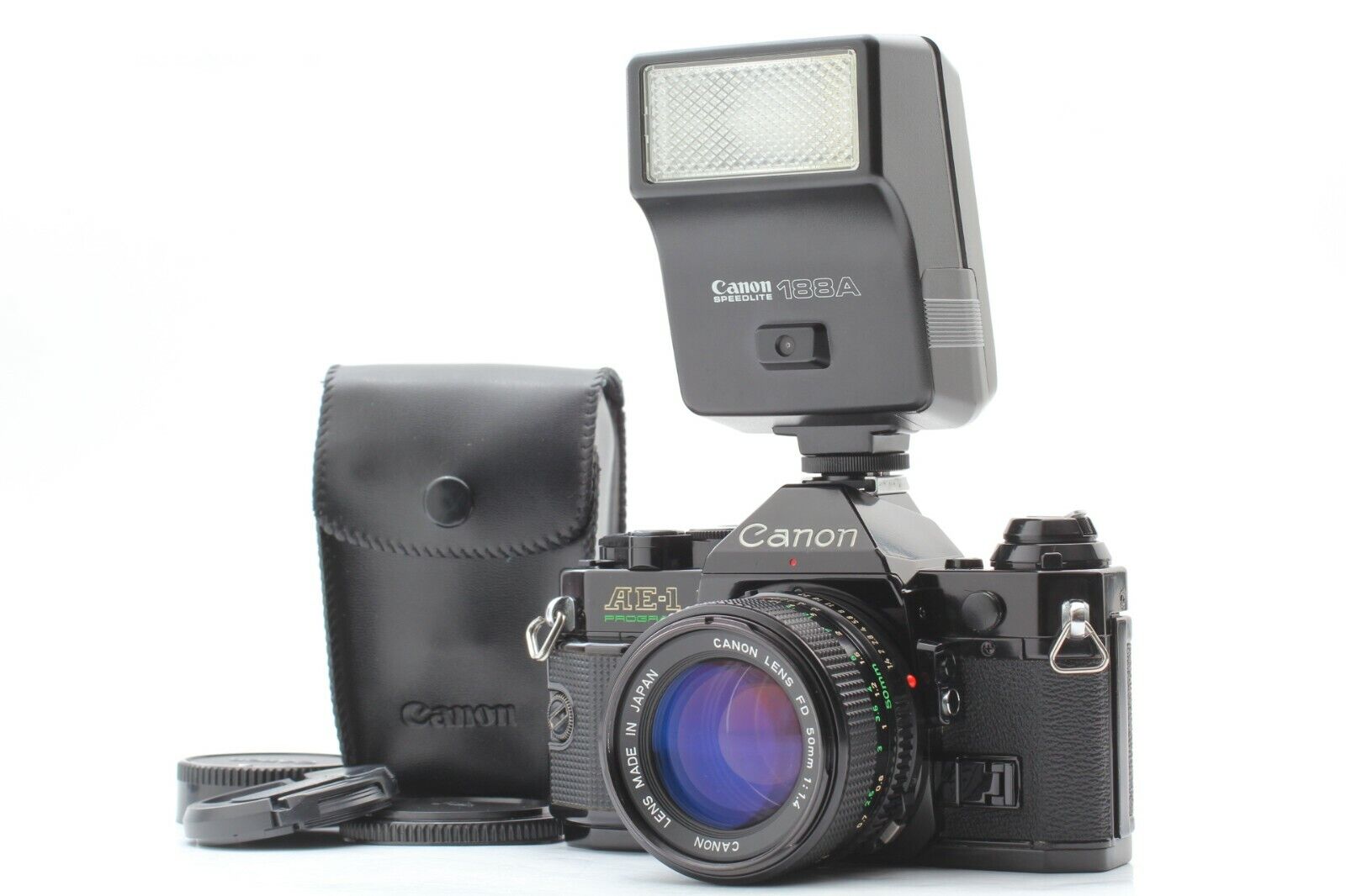 Canon AE-1 Program Black NFD 50mm f1.4-