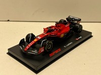 Ferrari SF23, #16 Charles Leclerc F1 2023, Bburago Hardcase Mit Fahrer 1:43