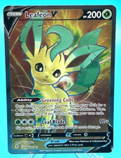 Leafeon V Full Art - Evolving Skies 166/203 - Pokémon Card NM US Seller