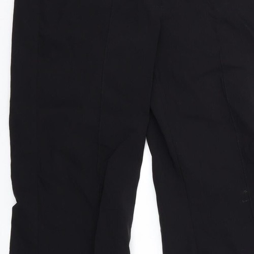 Etam Womens Black Polyester Blend Trousers Size 12 L30 in - Picture 12 of 12