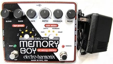 Used Electro-Harmonix EHX Deluxe Memory Boy Analog Delay Tap Tempo Effect Pedal