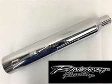 DBX45 Rinehart Chrome Right Side Replacement Muffler Cannister 17-20 Touring