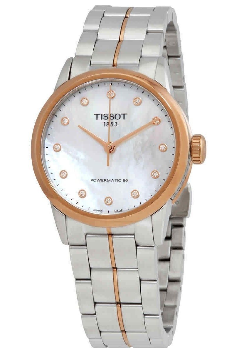 Часы Tissot Luxury Lady Powermatic 80 Diamant-Akzente T086.207.22.116.00 Даменюр