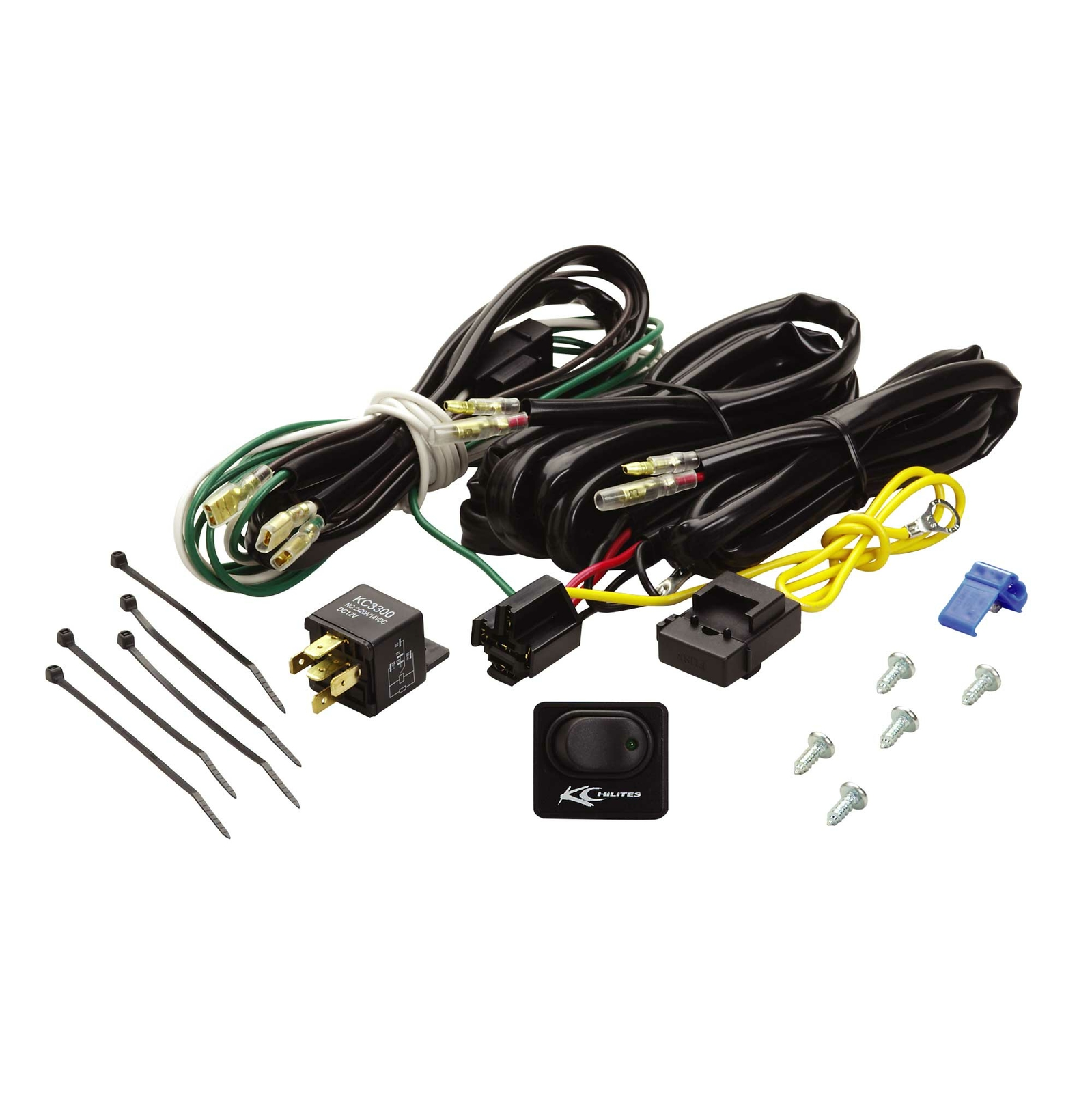 KC HiLiTES Universal Fog Light Wiring Kit