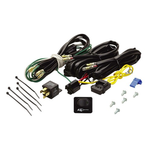 KC Hilites 12v Electric Front Mount Wiring Kit For Spot/Fog/Daylighters
