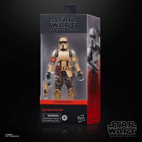 Action Figure Star Wars Andor Black Shoretrooper Black Series - Foto 11 di 13