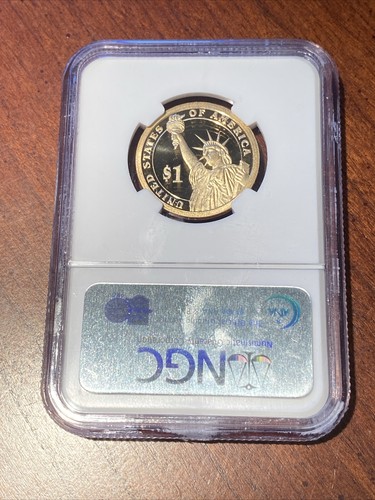 2008 S James Monroe Presidential Dollar $1 NGC PF70 Ultra Cameo - Picture 2 of 2