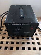 ST-3000 Watt Voltage Converter Transformer - Heavy Duty Step Up/Down
