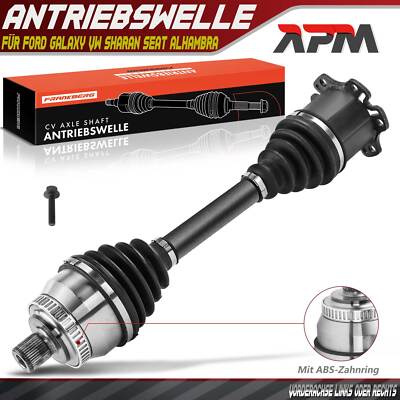 Antriebswelle Vorne L/R Mit ABS Ring Automatikgetriebe für VW Sharan Ford Seat