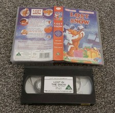 LOST IN THE SNOW HUGH LAURIE HELEN BAXENDALE PAL VHS VIDEO KIDS CHILDREN