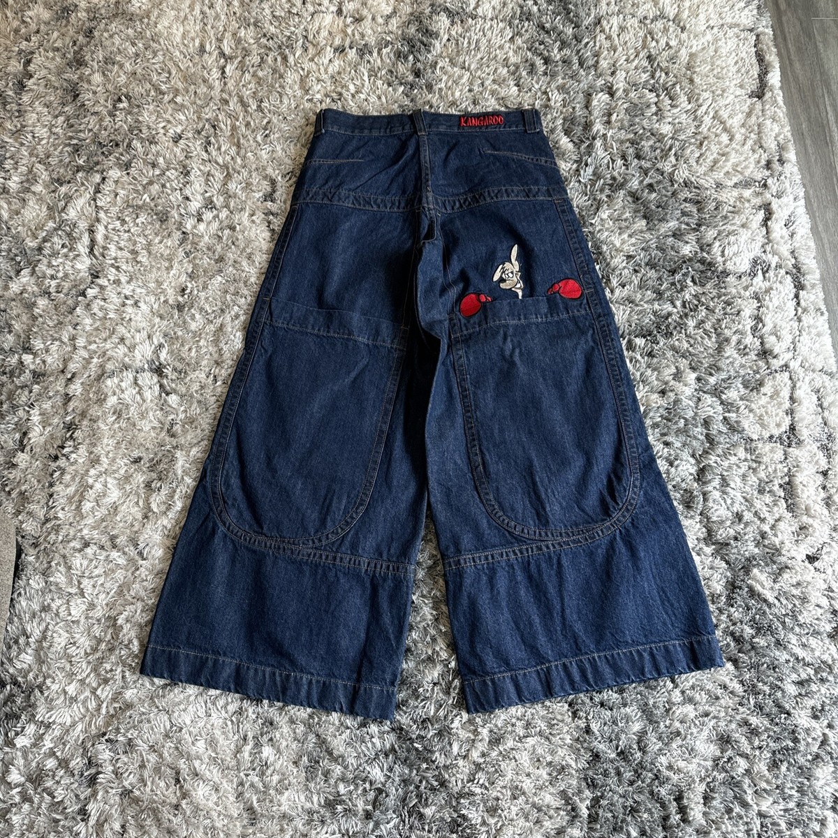 Vintage Men's Jeans Rare Jnco Kangaroo Embroidered Size 32 Vintage Men's Jeans Rare Jnco Kangaroo Embroidered Size 32