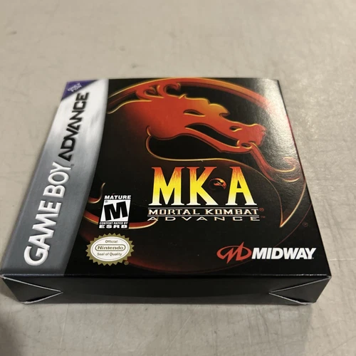 Mortal Kombat Advance (Gameboy GBA Boy) Complete In Box w/ Reg CIB