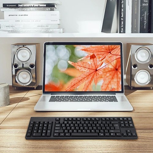 Clavier ergonomique filaire pour main gauche, clavier de jeu et de bureau - Photo 5/12
