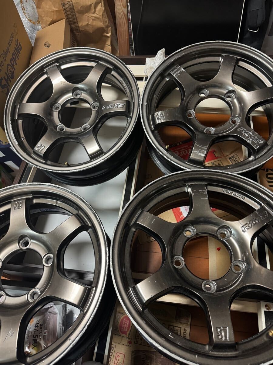 JDM RAYS Gram Lights ‚Äù57DRX‚Äù 16inch 5Hx139.7 Hyper Bronze