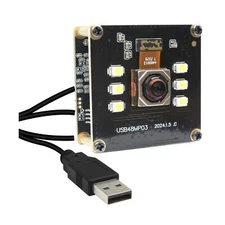 48MP USB Camera Module 8K Webcam 4K 30FPS Color Night Vision High Speed Autof...