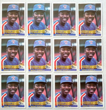 1984 Donruss Baseball Card Lot Of 12 Mickey Rivers Texas Rangers #465