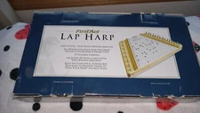 First Act Lap Harp Beginner Wooden With Learning Cards All Wooden Great Sound