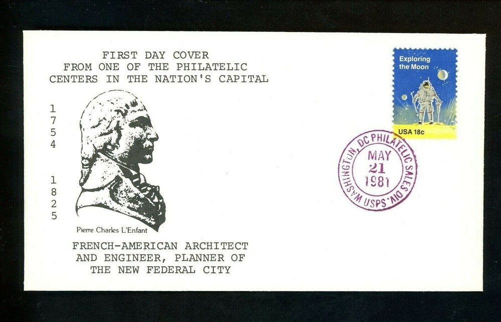 US FDC #1912-1919 LGS 1981 Washington DC Space Achievements Unofficial Set of 8