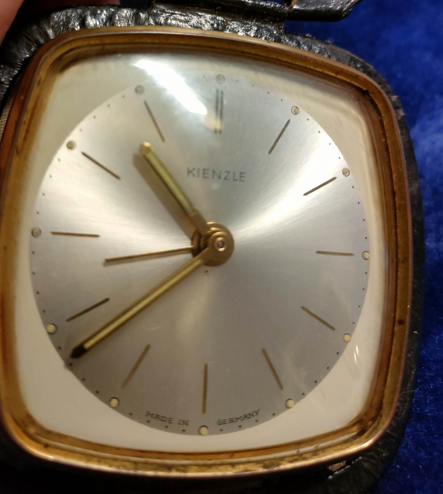 Vintage Kienzle Travel Alarm Clock Made In Germany Working eBay