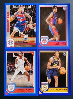 2022-23 NBA Hoops Basketball BLUE Parallels You Pick - 2 Card Minimum