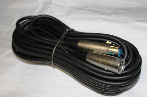 PA XLR Extensión Macho/Hembra Conector/Enchufe 10 M KENFORD Cable De Extensión - Imagen 3 de 9