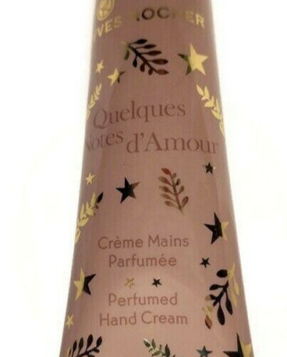 RETIRED Yves Rocher QUELQUES NOTES D'AMOUR Perfumed Hand Cream for Women 1 fl oz