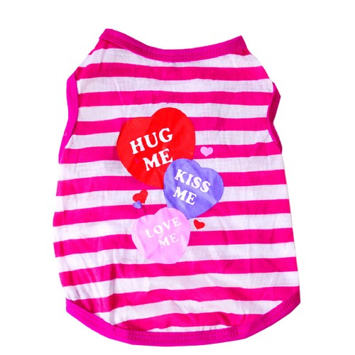 Small Dog T-Shirt Vest Pet Puppy Cat Summer Clothes Coat Top Outfit Costume US C - Picture 21 of 41