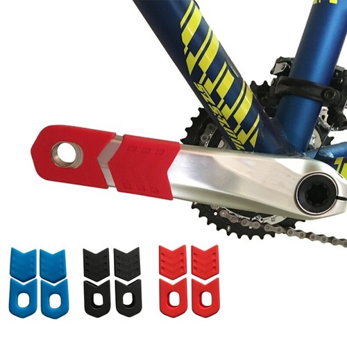 Bicycle Crank Protector Arm Boots MTB Bike Crankset Protective Sleeve Cover 2Pcs - Picture 9 of 13
