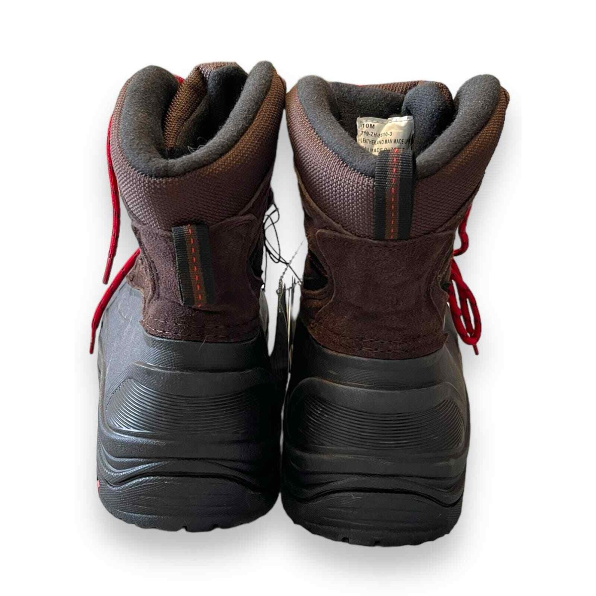 Khombu Thermolite Genuine Leather Upper Boots Men\'s Brown 10 NWT Khombu Thermolite Genuine Leather Upper Boots Men main image 2