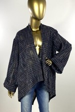 NWT Yasuko Kurisaka Handwoven Japanese Jacket Oversized ONE Size Lightweight