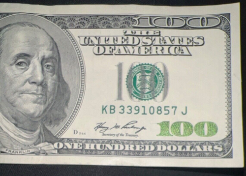 See Photos. 2006 “Big Face" $100 One Hundred Dollar Bill US Federal Reserve Note - Picture 4 of 6