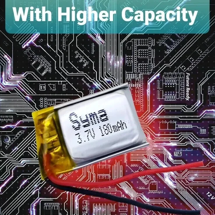 3.7v 180mAh Replacement Battery For S107G Syma RC Mini Indoor Helicopters Spare  - Image 4 of 4
