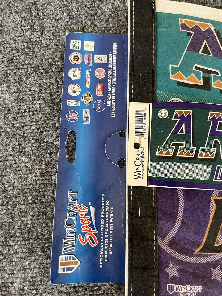 Arizona Diamondbacks NOS 1998 Pennant & Bumper Sticker MLB Baseball Fanpack - Image 3 of 4